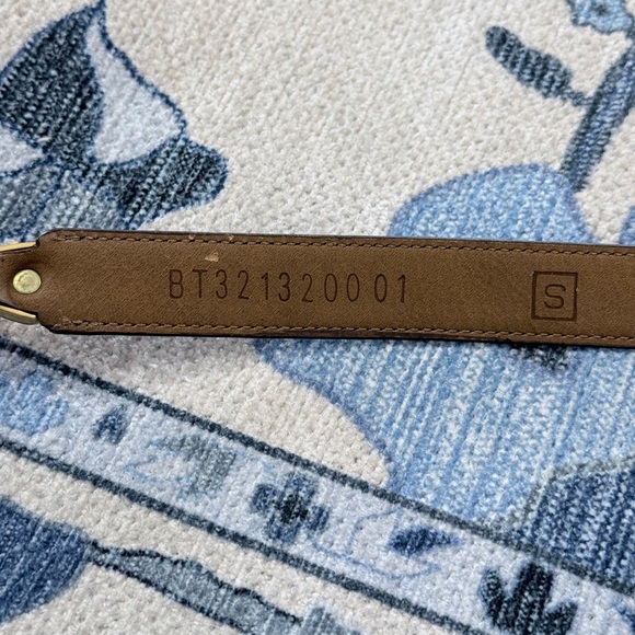 Fossil Genuine Leather Gold Western Concho Belt Small - Picture 3 of 7